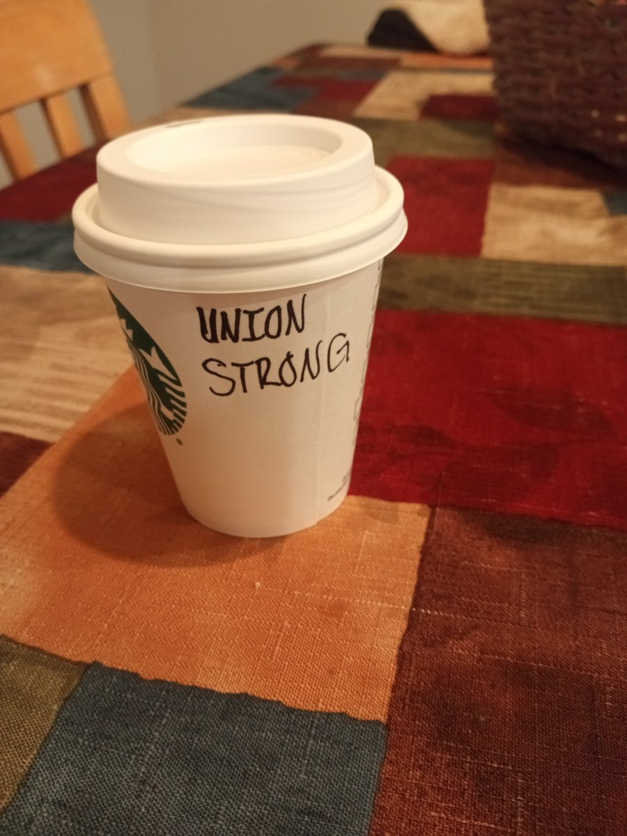 Get up! Get down! Everett is a Union Town #starbucksworkersunited
