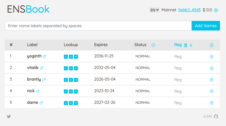 Great to see ENS username support in ENSBook by <a href="/forlbb/">liubenben.eth</a> 🤩🤩🤩, Welcome to the ENS ecosystem 🤝

ensbook.xyz