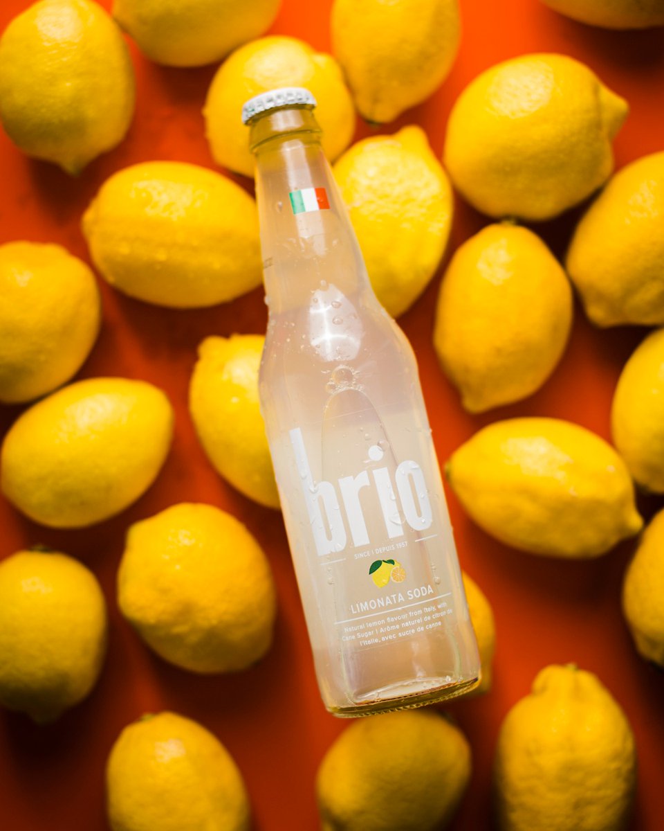 Late night Brio!? Simply the zest 🍋 💛