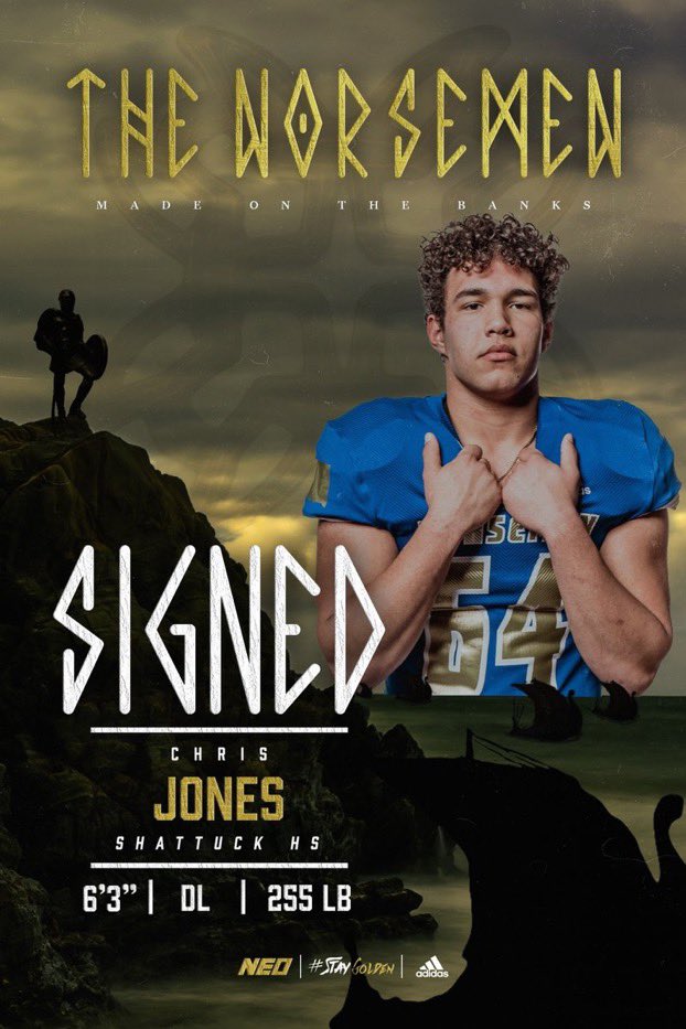 AGTG! <a href="/Norsemen_FB/">NEO Football</a> <a href="/CoachCrissup/">Zachary Crissup</a> #MadeOnTheBanks