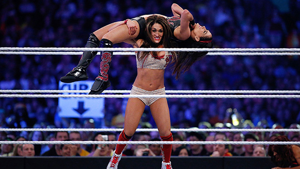 Nikki & Brie Bella Make Epic Return To WWE’s Royal Rumble — Watch https://t.co/OxmuKf5h0g https://t.co/eFcg7yNqE7