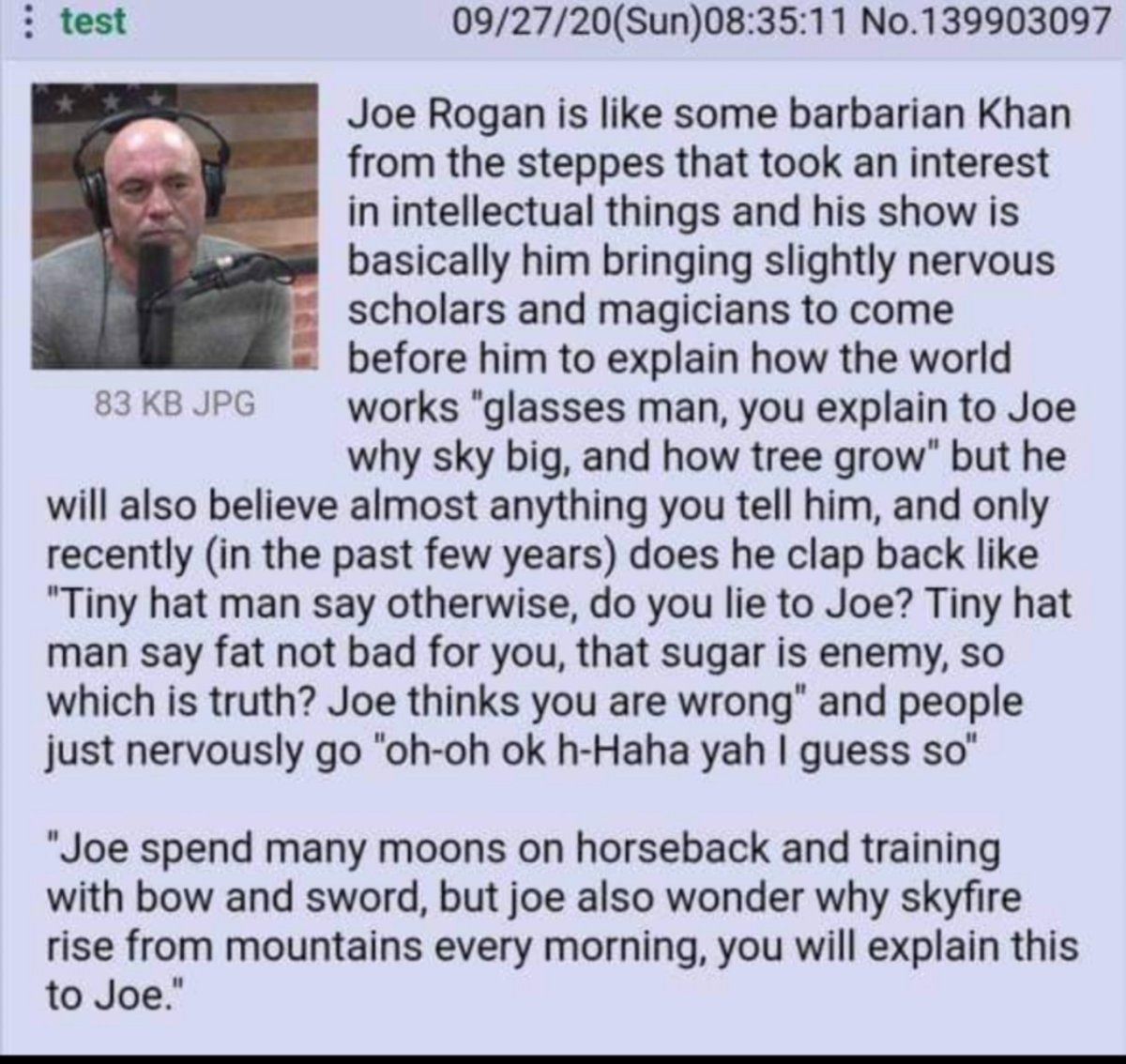ErrantVision's tweet image. I'm mostly a fan of Joe but I have to say this does ring pretty true😂
