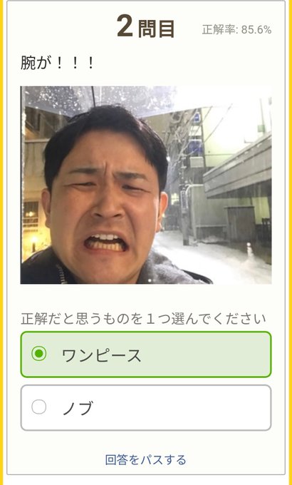 ワンピースか千鳥ノブかクイズ クセが強いと話題 写真がずるい 頭混乱するｗ まとめダネ
