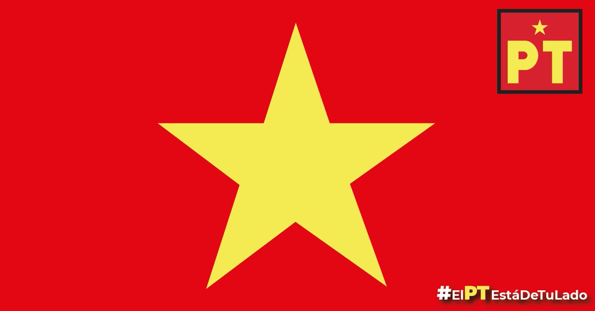 ptestatalcolima's tweet photo. Nuestros colores son sólidos, rojo y amarillo y nuestra estrella es esa guía que rige nuestro actuar a favor de las y los mexicanos. #ElPTEstáDeTuLado #SomosPT https://t.co/rkvnwANvB6