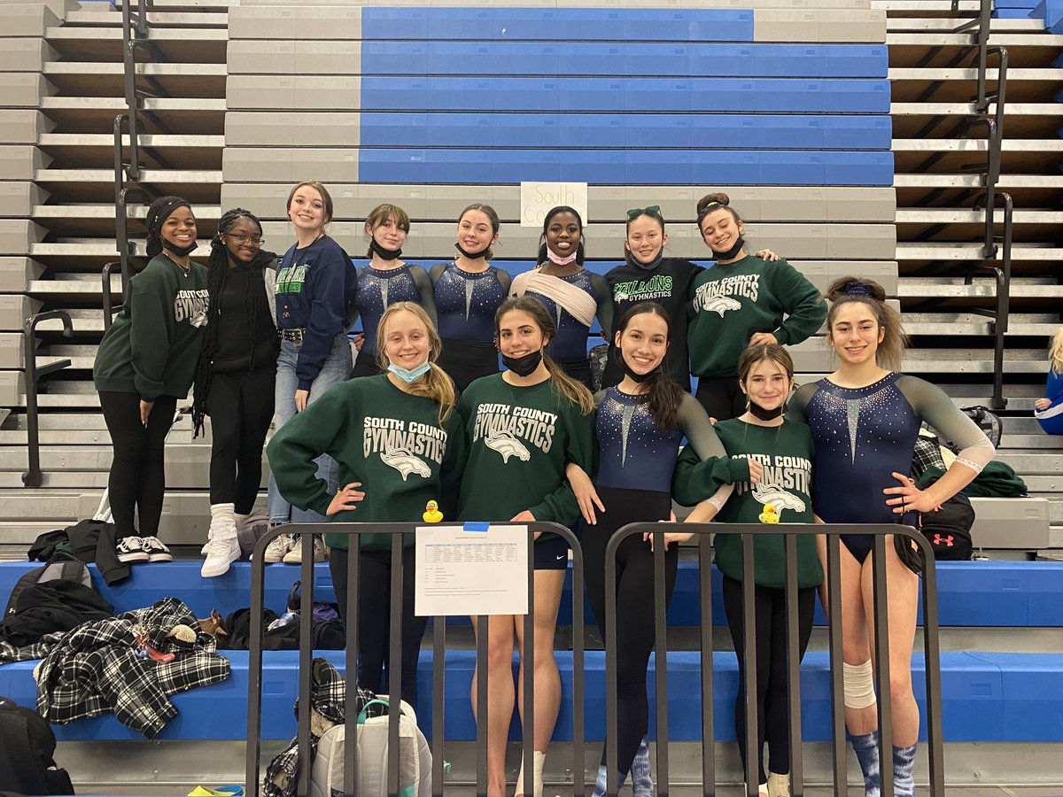 Moving onto Regionals!!! Super proud of these girls!!
.
- Alexia - 2nd on vault, 4th on bars and 5th AA
- Tara - 4th on beam and 5th on vault 
- Olivia - 5th on floor
.
.
#3rdplace #stallionnation #hsgymnastics