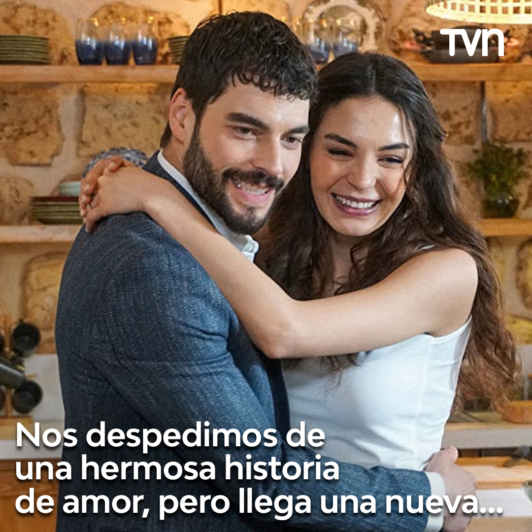 TVN's tweet photo. Nos despedimos de una hermosa historia de amor, pero llega una nueva ❤️ #HercaiGranFinal https://t.co/EdIp2iFeHa
