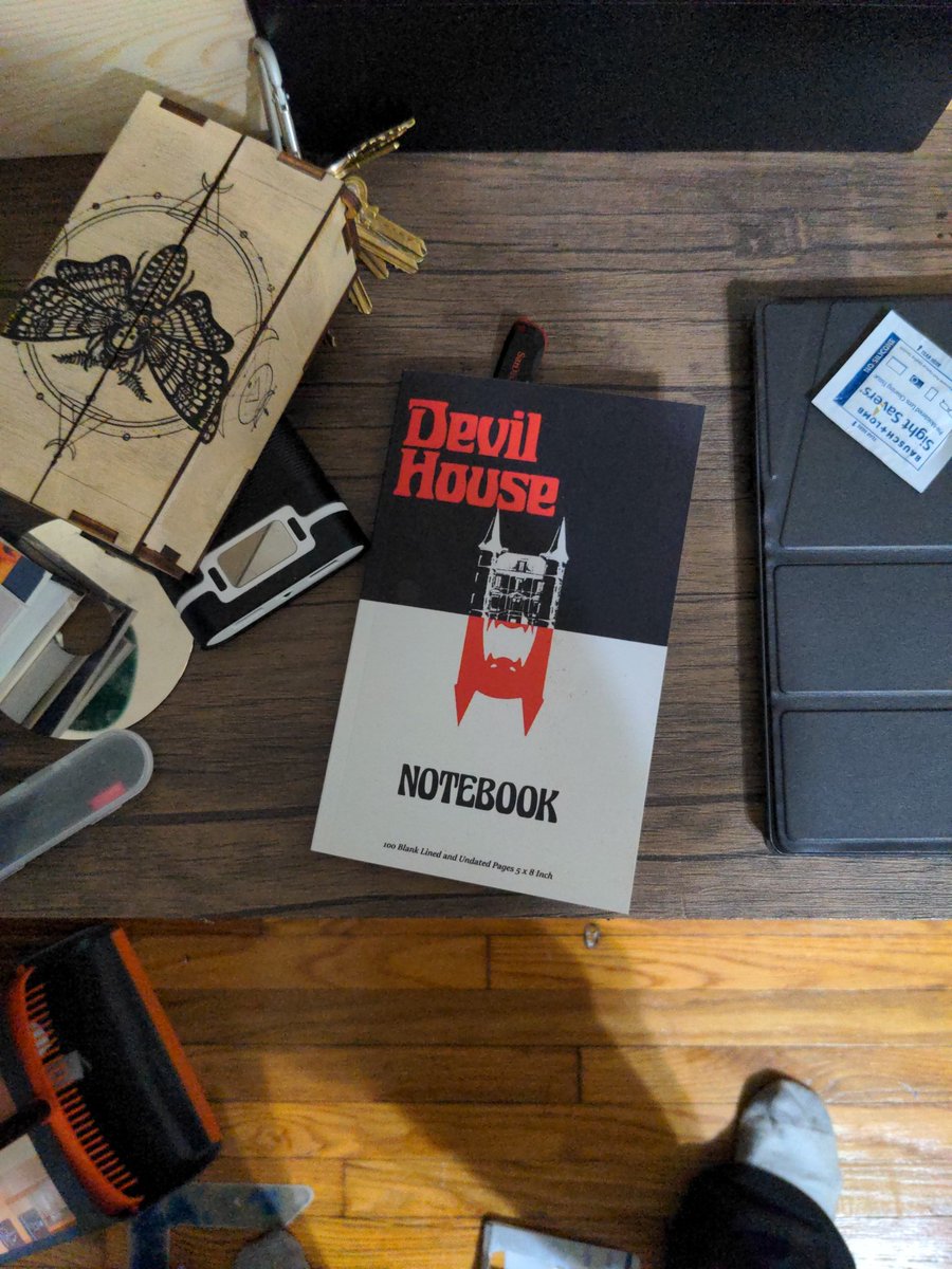 Lol, am I the only person to get swindled by the DevilHouse "notebook" while trying to get a copy of <a href="/mountain_goats/">The Mountain Goats</a> new book?