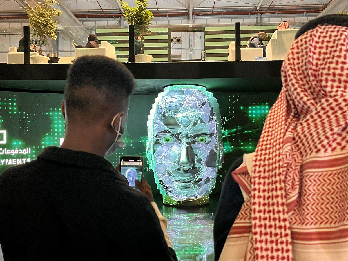 jimreydaps's tweet image. #LEAP2022 

📍Riyadh Front Exhibition Center