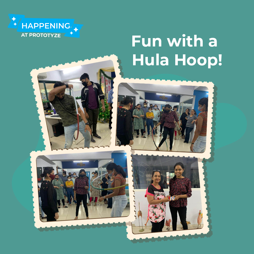 Prototyze1's tweet photo. You might know how to Hula Hoop but have you ever passed yourself through one? 

#HappeningAtPrototyze #HulaHoop #UnathleticEvent #GameSessions #Prototyze #Goa https://t.co/1rbsLrnYBP
