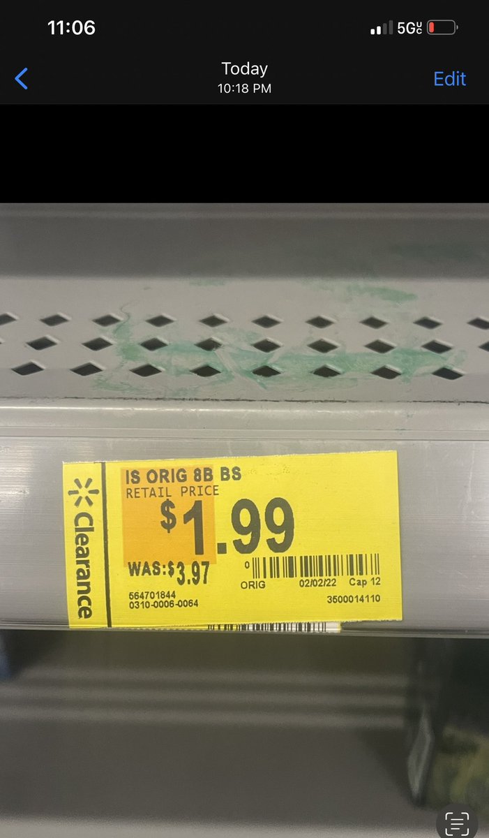 renzod87's tweet photo. I’m at @Walmart Irish Spring soap bars are being advertised for $1.99 as pictured. At check out it rang up $4.97. I explained this to 2 store mngrs. They both told me they knew about the $1.99 sticker but never took it off, so they couldn’t give me the advertised price. False Ad? https://t.co/2rkPspo148