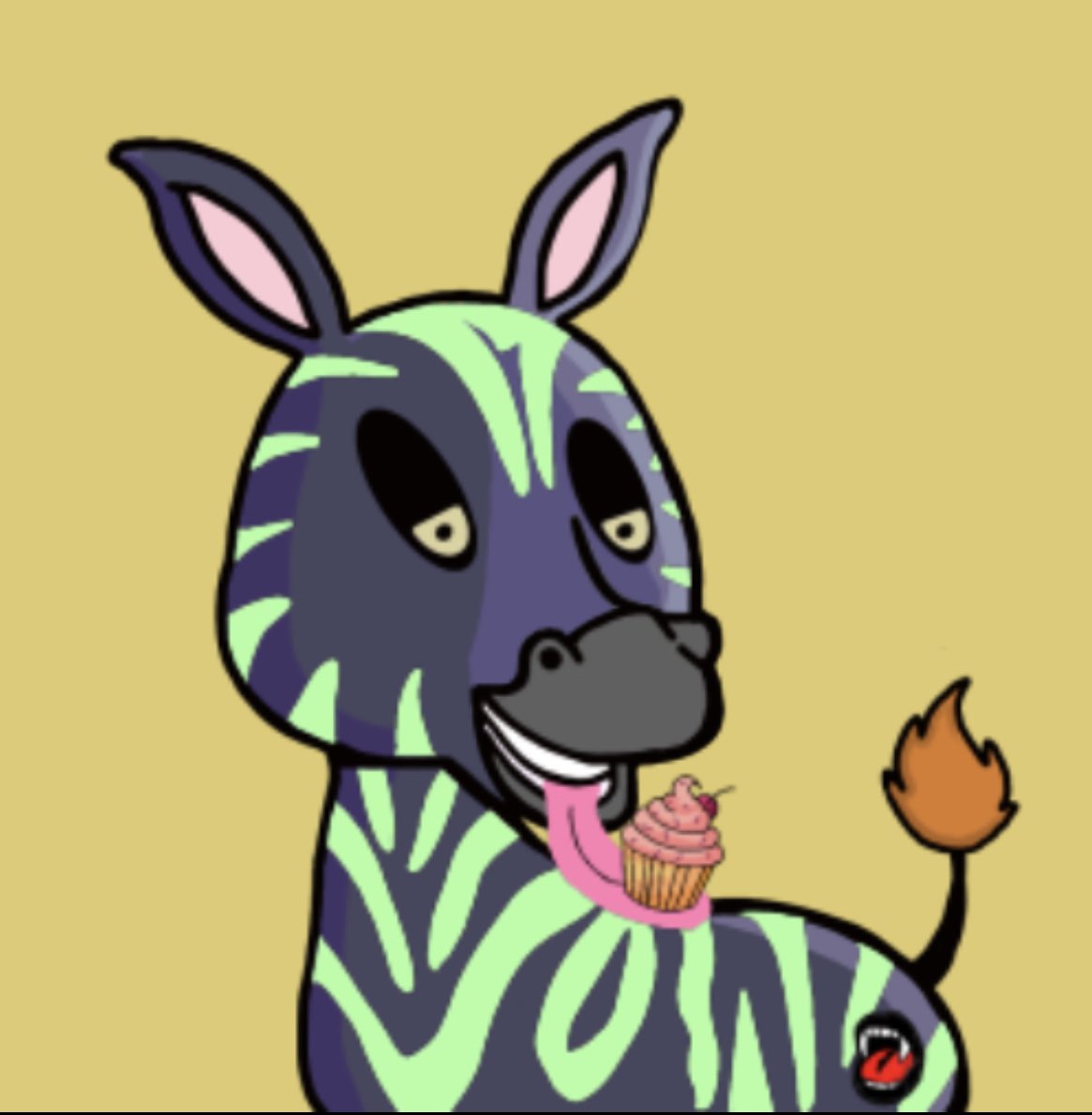 Zebra__gang's tweet photo. Zebra gang #1 just minted 
link in bio  0.001 eth.   No gaz fee
#NFTCommunity #art #sale #viral https://t.co/2KWWr4sHZU