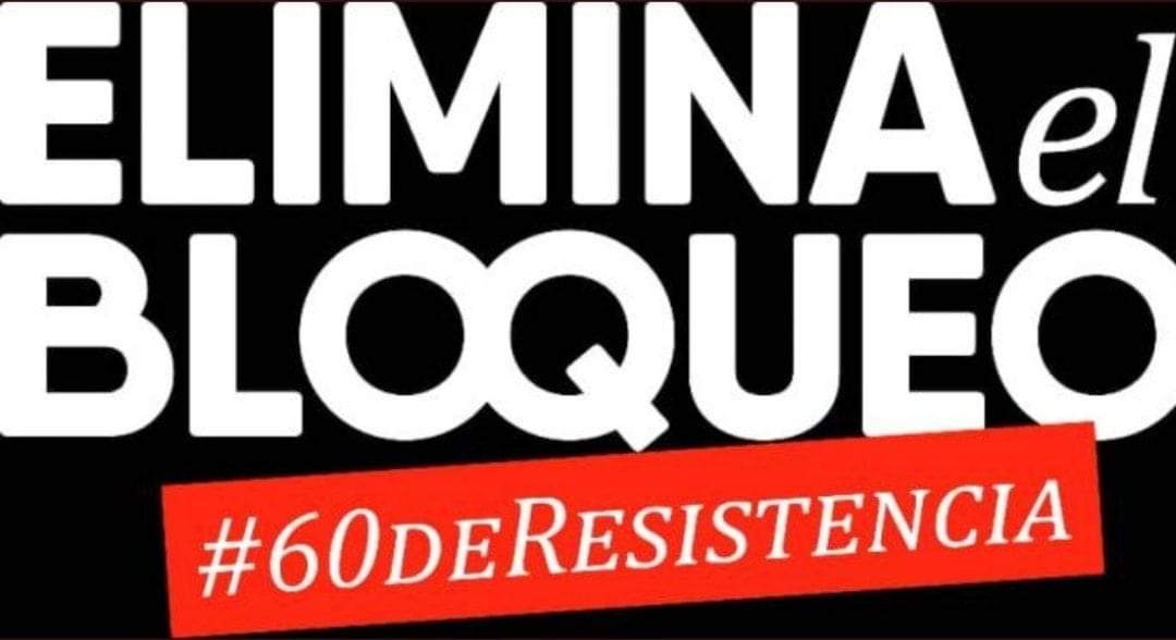 #Cuba #CubaMined #EliminaElBloqueo #60DeResistencia