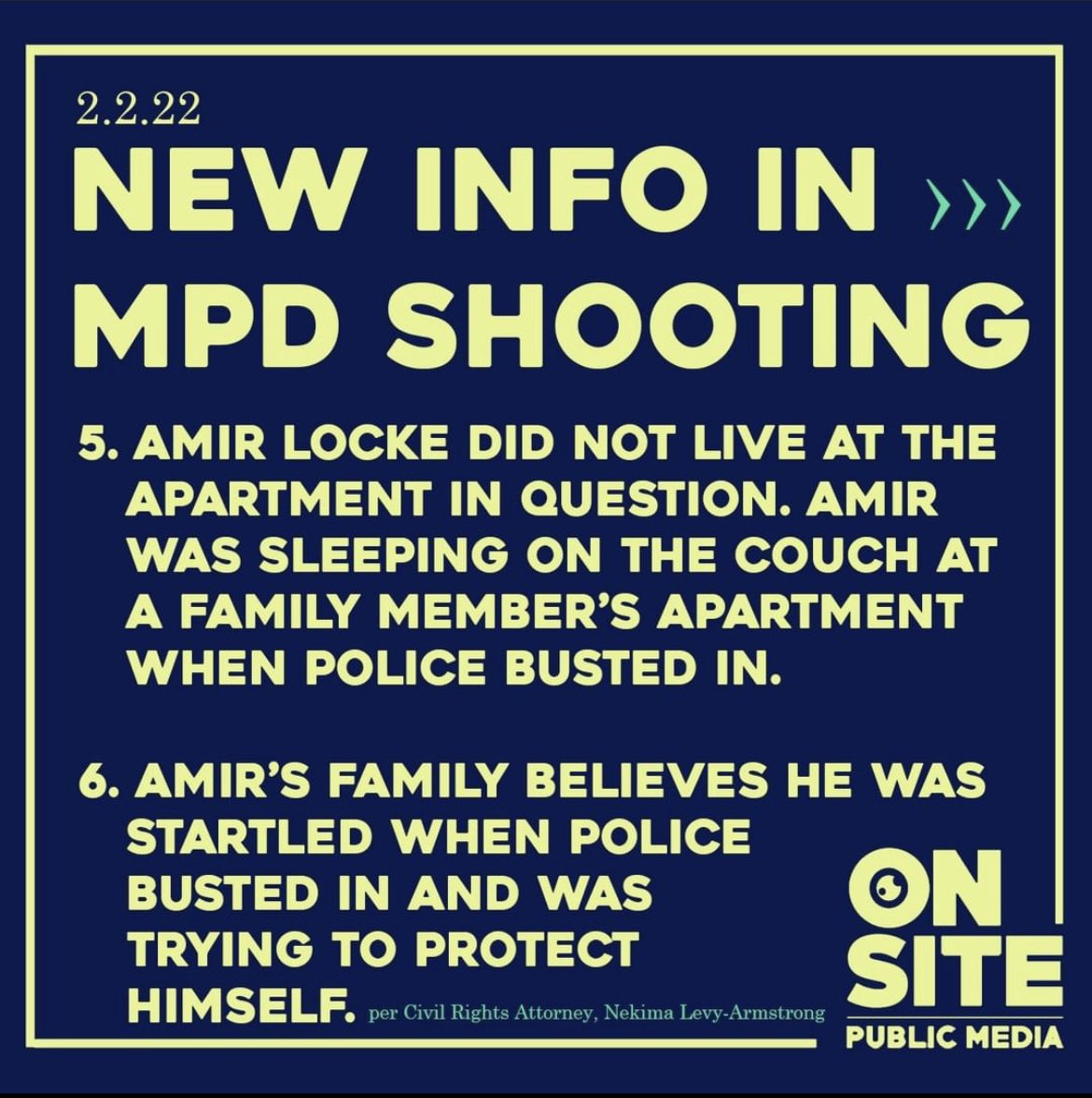 2santMorrison's tweet photo. Here we are, yet again. A press conference from the mayor giving a nearly complete non-response with no information on why MPD &amp; SWAT fatally shot a Black man, Amir Locke, today. 

New info in today’s MPD shooting. #JusticeForAmirLocke https://t.co/20px8M9xCJ