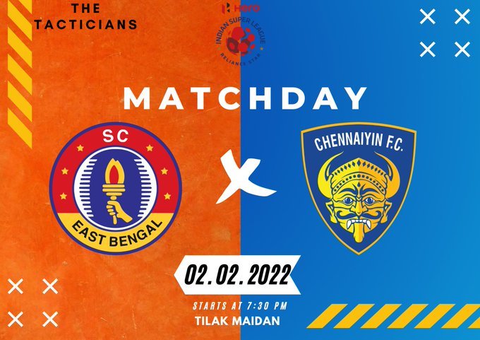 The_Tacticians's tweet photo. It's ‘Red and Gold Brigade’ 🆚 ‘Marina Machans’! Will East Bengal be able to get their second win? Will Chennaiyin be able to come back to 🔝 4?
#IndianFootball #ISL
#SCEBCFC #TheTacticians
#WeAreSCEB
#AllInForChennaiyin
#JoyEastBengal
#AattamReloaded https://t.co/OisSg3fF7l