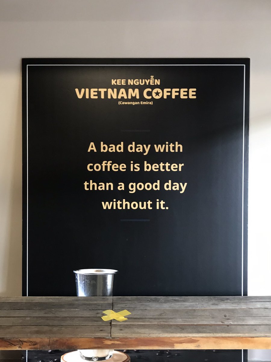 ZiqueAhmad's tweet photo. Melawat newly renovated Kee Nguyễn cawangan Emira sambil pekena Coke coffee no sugar yang padu 💯

Sayang sekali @_siggplus takde kat scene. https://t.co/2Q5KJnOzTq
