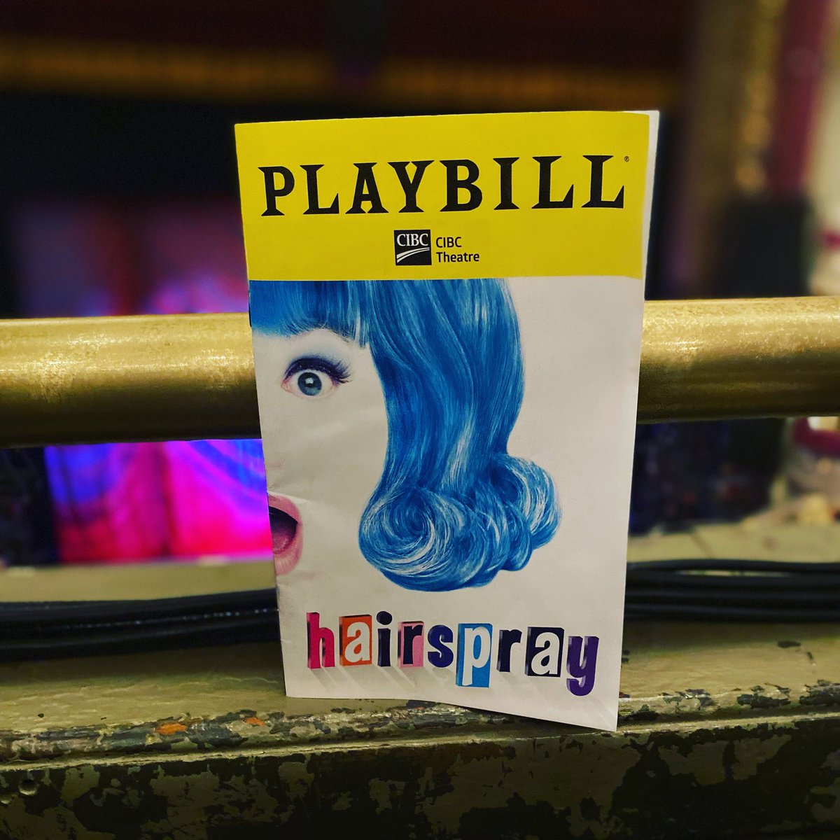 Continuing my #broadwayinchicago series. Best show of the season so far. The cast energy was exactly what I needed on this snowy and gloomy day. #hairspray #chicagotheater