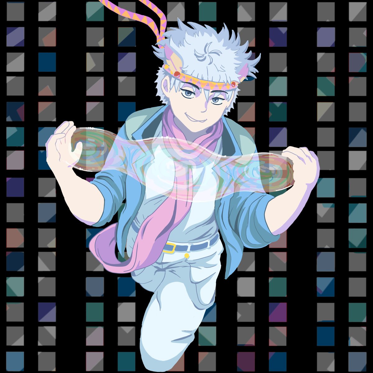 gatorzaeder's tweet photo. Killua Zeppeli lmaooooo
#killua #hxh #jojo https://t.co/oUJZkQEt0k
