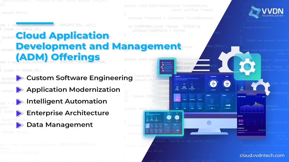 vvdn_tech's tweet image. VVDN's #CloudApplicationDevelopment (ADM) services help enterprises design, build and develop robust #CloudApplications using industry-standard tools and technologies. More at bit.ly/3AXI2FE
#vvdntech #cloud #cloudservices #cloudofferings #cloudcomputing #ADM #cloudapps
