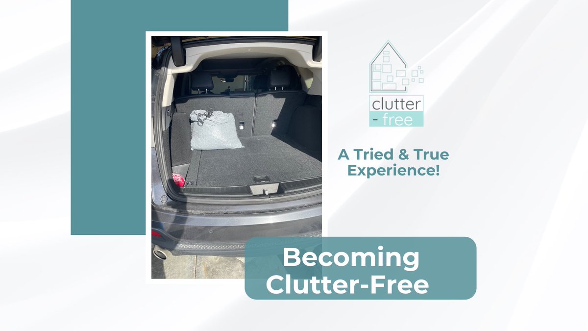Clutter_FreeOrg's tweet photo. 1 is better than 0. This Clutter-Free Organization follower decluttered her closet & was able to fill one trash bag. Decluttering is about being deliberate & intentional with your things & your time. #GaylaOrganizes #clutterfree #clutterless #conquerorclutter #declutter https://t.co/IY3VsbiCP3