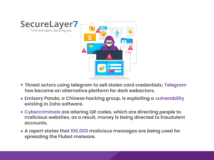 SecureLayer7's tweet photo. Cybersecurity News for you from around the globe. A lot's happening in the digital world
#cybersecurity #currentaffairs #hackers #threatactors #SecureLayer7 https://t.co/9QXQthCycQ