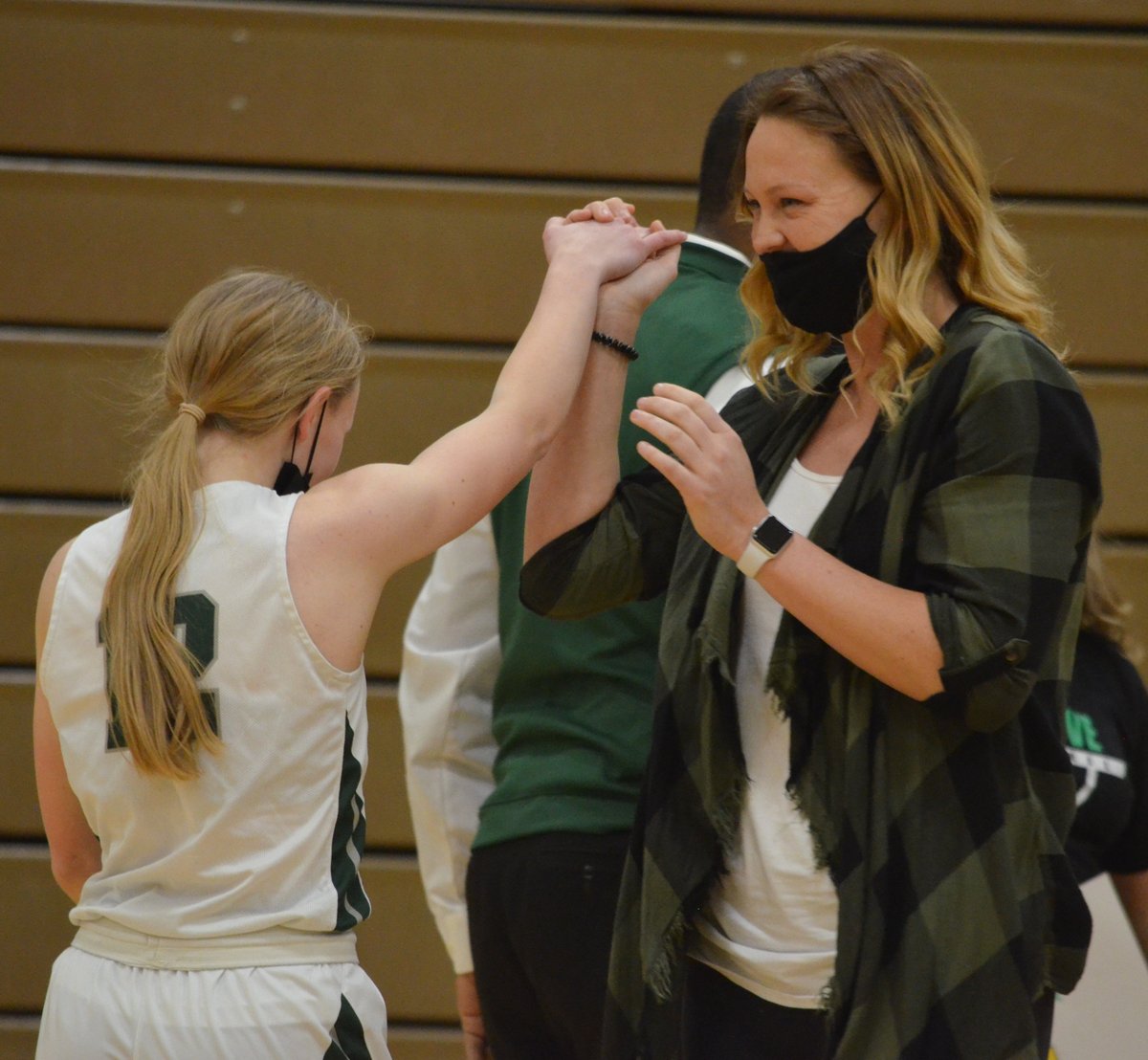 Some extra shots of <a href="/EGGirlsHoops/">EG Girls Hoops</a> star Lili Duckmann scoring her 1,000th career point.