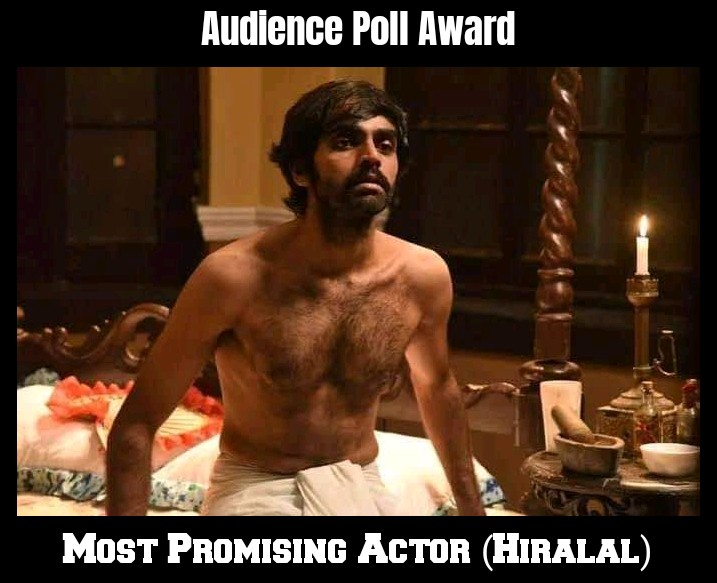 Kinjal Nanda certainly deserves to be the 'Most Promising Actor' , what a mind boggling transformation this man has done!👏

#MostPromisingActor 🔥🔥🔥
#KinjalNanda 
#Hiralal