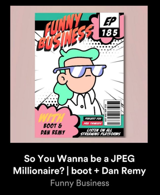 Thanks to the Funny Business lads for having <a href="/lowercaseboot/">boot</a> and I on their pod to discuss our new business <a href="/3zerostudios/">Three Point Zero</a> and upcoming projects our team are working on. 

play.acast.com/s/funny-busine…