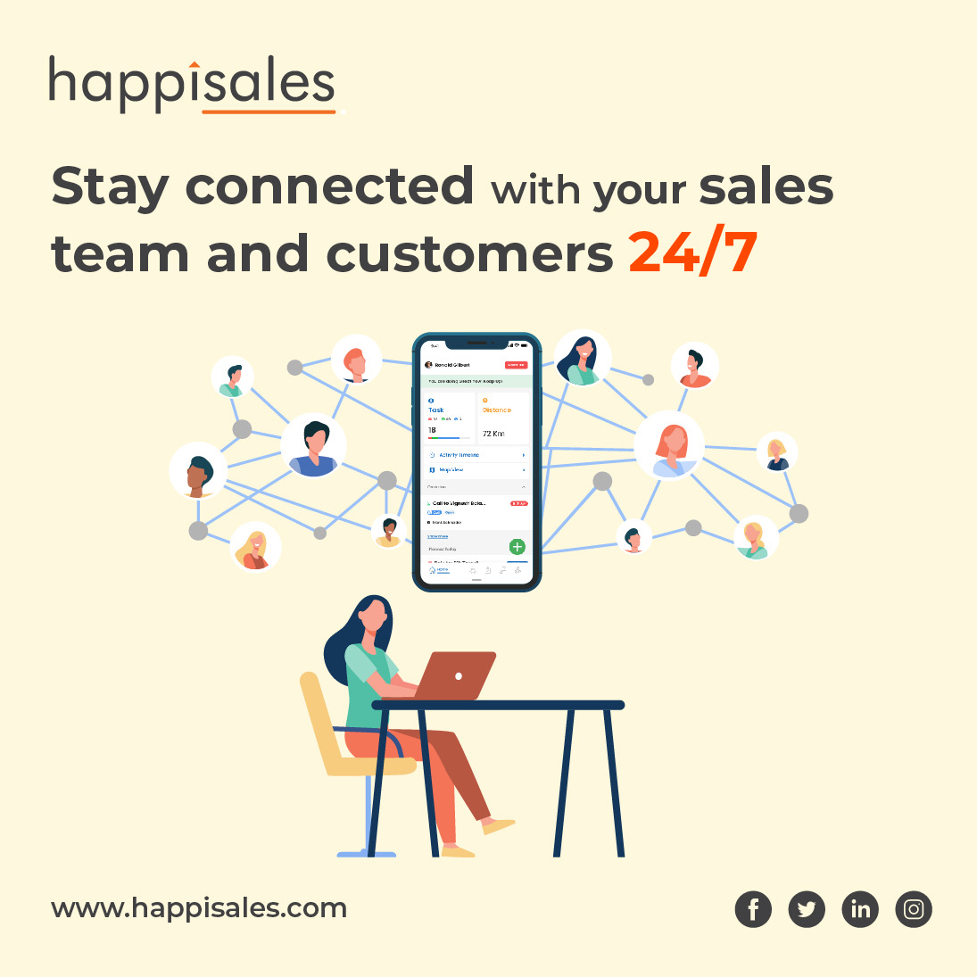 happisales's tweet image. Optimize the performance of your sales reps and automate your sales process through our advanced field sales engagement software.

#FieldSalesAutomation
#SalesTracking
#salesmanagers
#sales
#salestool