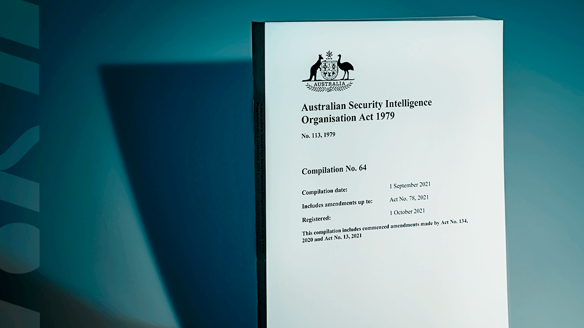 ASIOGovAu's tweet photo. The #ASIO Act 1979 sets out ASIO’s functions &amp; many of the special powers available to assist us to perform our mission. ASIO operations are conducted in accordance with legal requirements &amp; are subject to stringent oversight &amp; accountability. https://t.co/DwCGJ3hh0y https://t.co/a9U88aDUL4