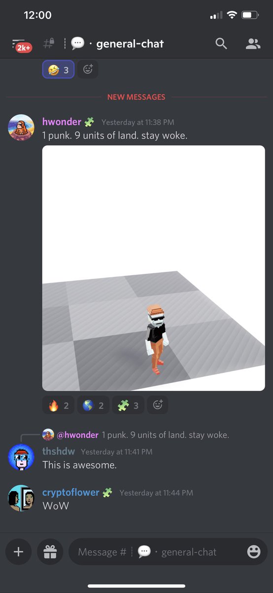 Build a punk and own some land in #puzlworld 🧩🌎