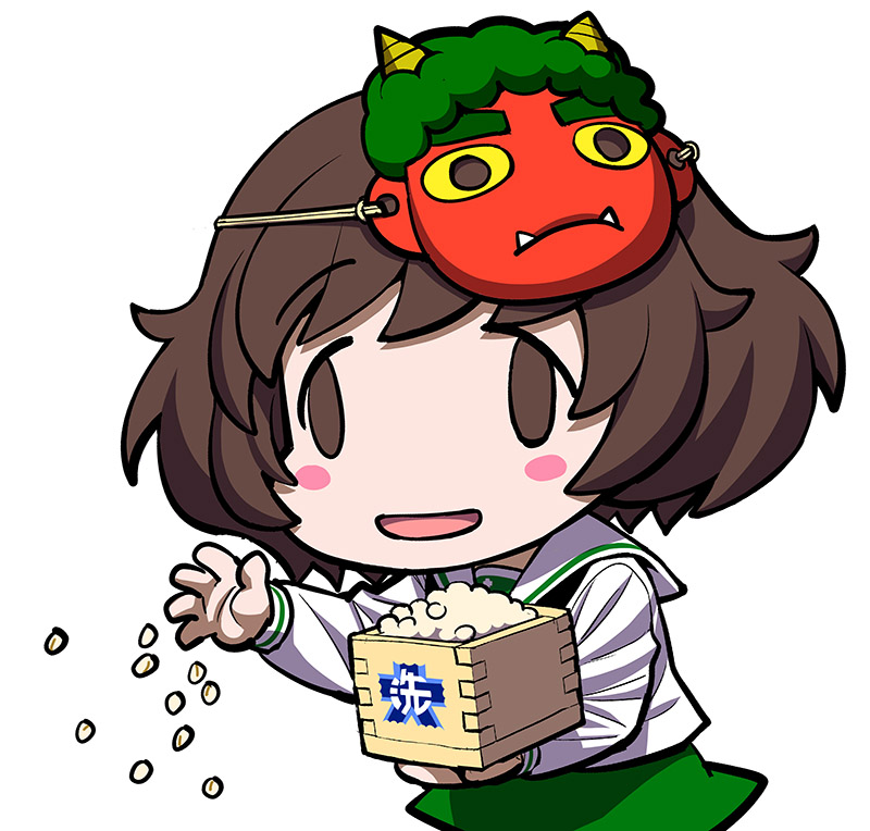 節分絵、これしかなかった…。 