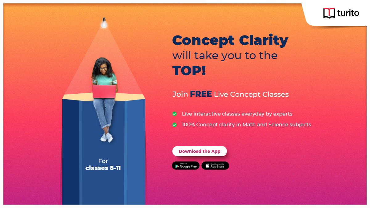 TuritoLive's tweet image. Knock out your fear for Math and Science and get rid of your stress with our FREE Live Concept Classes. Join the experts every day and pave your way towards academic success.
Join NOW: turito.app.link/QUhi6Ol47jb
#DownloadTuritoApp #TuritoApp #K12Education #LiveConceptClass #Turito
