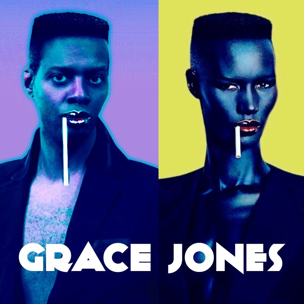 HumpHouse's tweet photo. Day 2 of #BlackHistoryHump: Grace Jones is a Jamaican model, singer and actress. In 1999, she ranked 82nd on VH1's 100 Greatest Women of Rock and Roll, and in 2008, she was honored with a Q Idol Award. Jones influenced the cross-dressing movement of the 1980s. #gracejones https://t.co/U2JqOulXvK