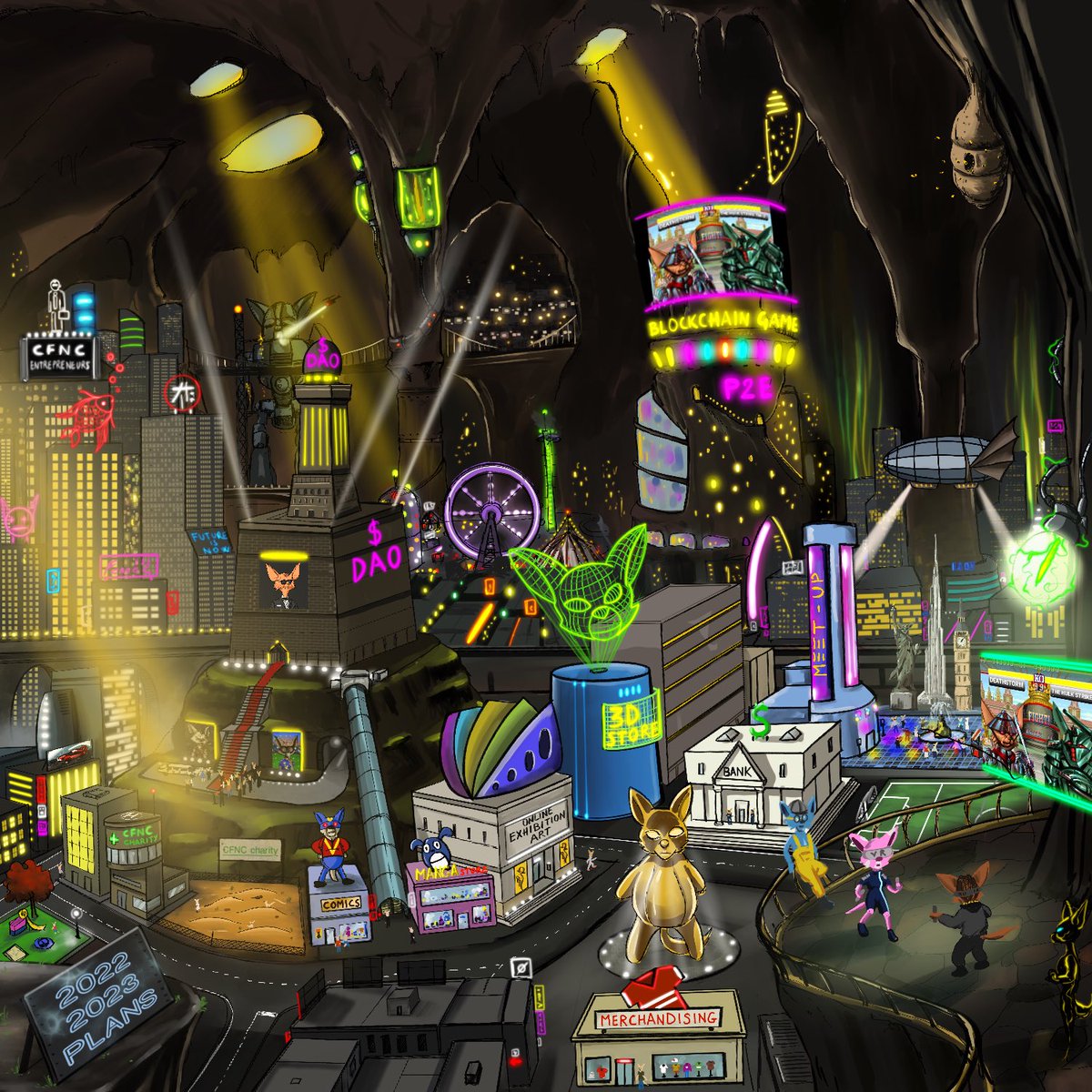 2022 -2023 CRYPFENNECS ROADMAP 🦊✌️