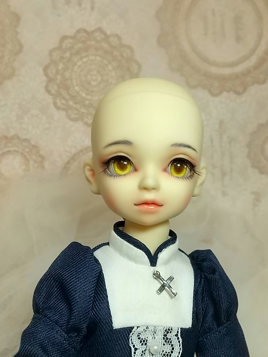 tensinokizuna's tweet photo. エアブラシメイク
#きずなメイク #スーパードルフィー #メイクカスタム #オーダーメイク #MODELAir #ファレホ #幼SDくん #ドールメイク #エアブラシ https://t.co/2xQ9Ac7JCt