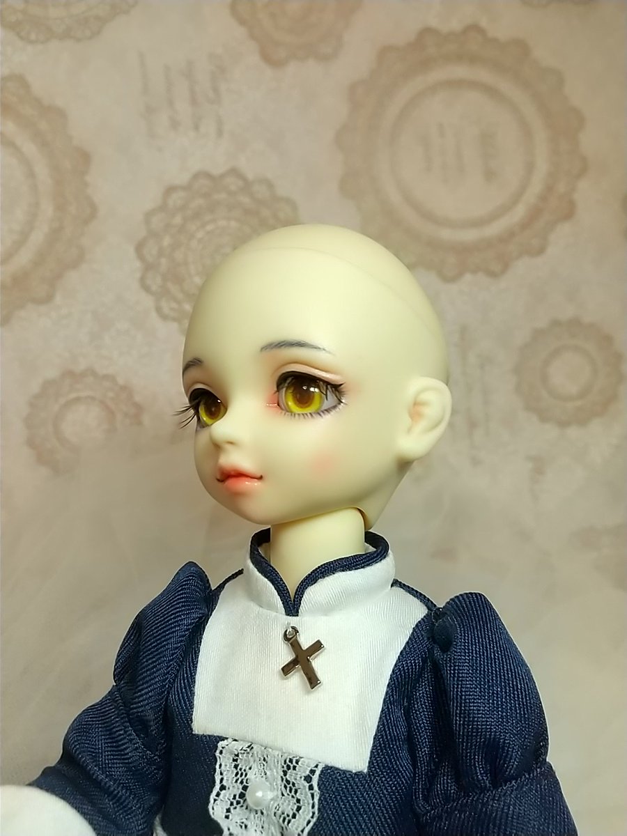tensinokizuna's tweet photo. エアブラシメイク
#きずなメイク #スーパードルフィー #メイクカスタム #オーダーメイク #MODELAir #ファレホ #幼SDくん #ドールメイク #エアブラシ https://t.co/2xQ9Ac7JCt