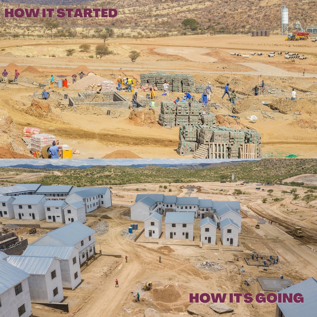 OngosV's tweet photo. A little progress each day adds up to big progress.
#ProgressOnSite #ongosvalley #development #realestate #windhoek #Namibia https://t.co/8lwvMKzXXH