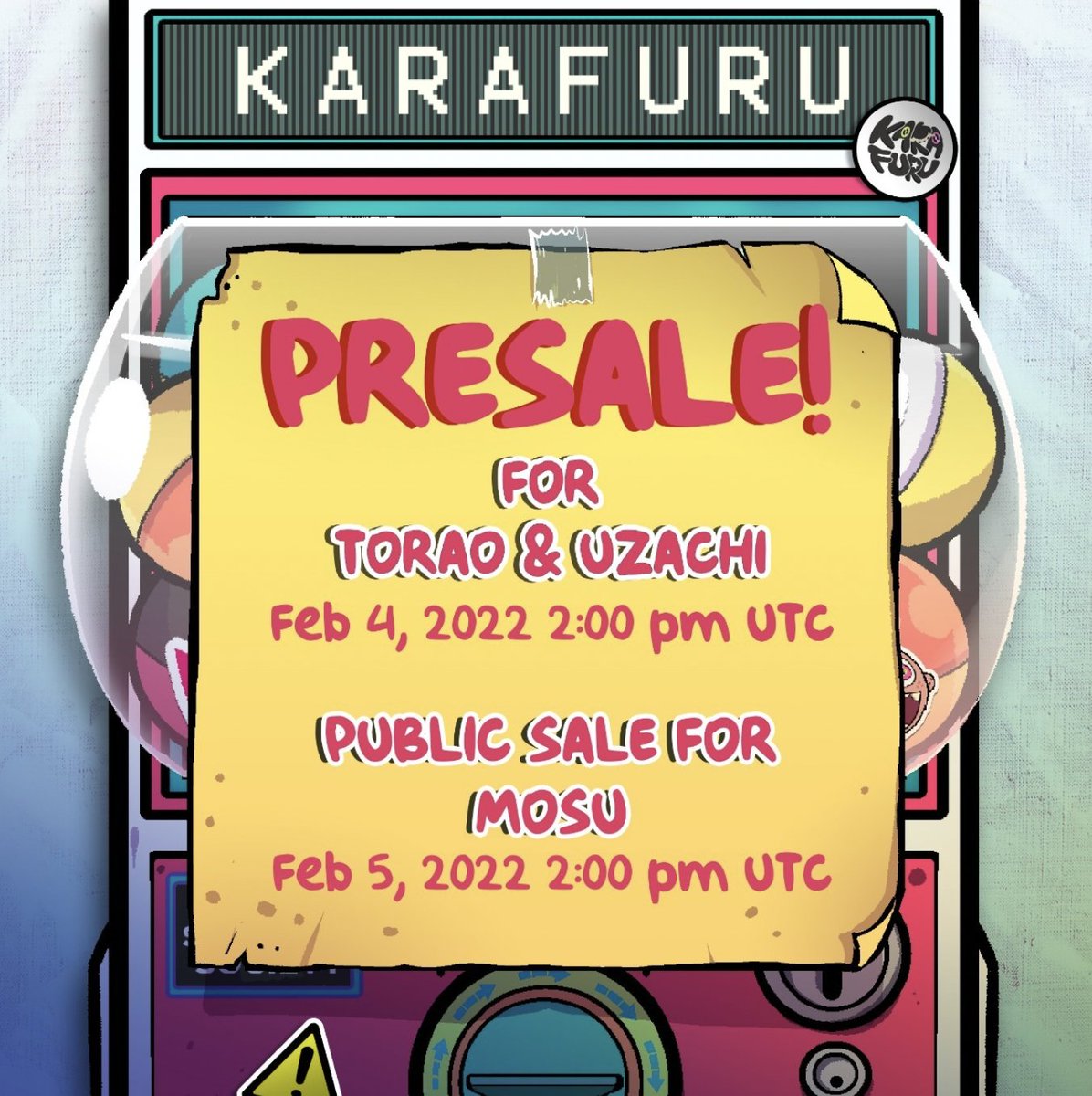 Who's Excited for @KarafuruNft?
Who wants @KarafuruNft?
Whitelist? 🎁👀