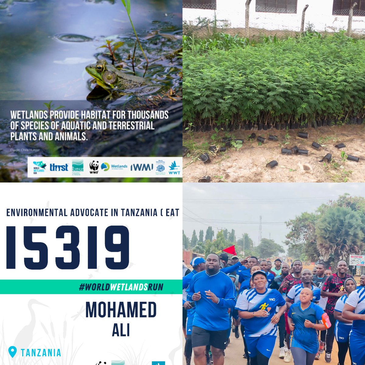 Hallo world its another day for #wetlands #WorldWetlandsDay2022 #WorldWetlandsRun let us raise our voice to save wetlands <a href="/minaguli/">Mina Guli</a> <a href="/WWFLeadWater/">WWF Water 💧🐟</a> <a href="/IWMI_/">IWMI</a> <a href="/theGEF/">Global Environment Facility (GEF)</a> <a href="/GYBN_CBD/">Global Youth Biodiversity Network (GYBN)</a>