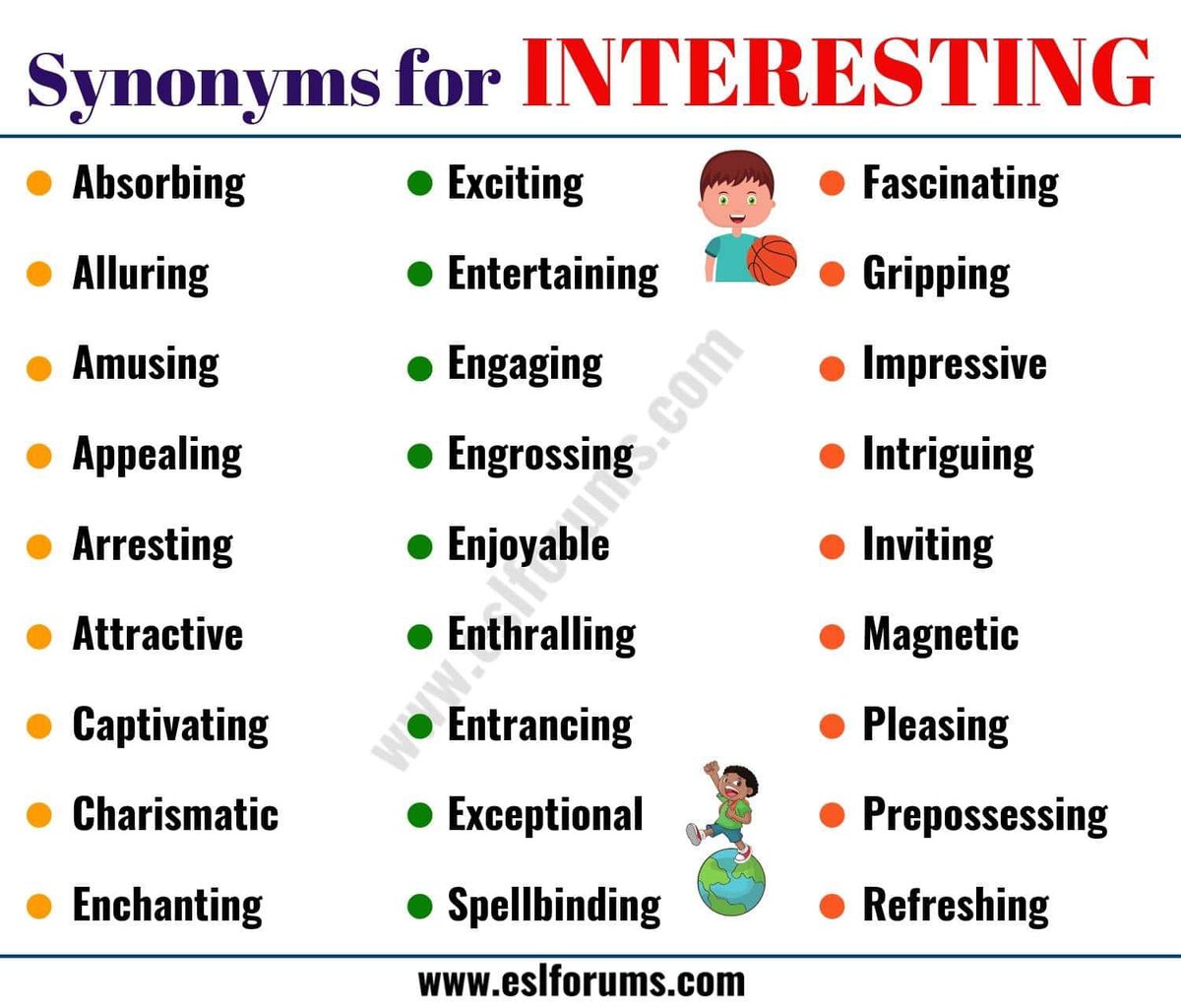 Interest synonyms