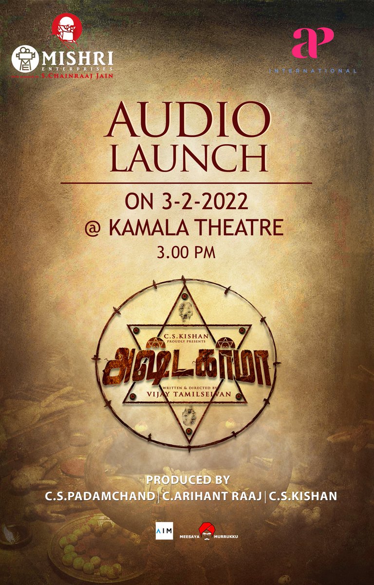 behindwoods's tweet photo. It's showtime for TR fans!

#ThatlamThatlam full video song is all set to be released on 3rd February at 5pm.   

Stay Tuned!

C.S.Kishan T Rajendar CSK MEDIA Nandini Rai Shritha Sivadas Madhu Sri Priyadarshini Rajkumar Vijay Tamil LV Muthu Ganesh LV Ganesan Toshila Umashankar https://t.co/Dn6tDC5xih