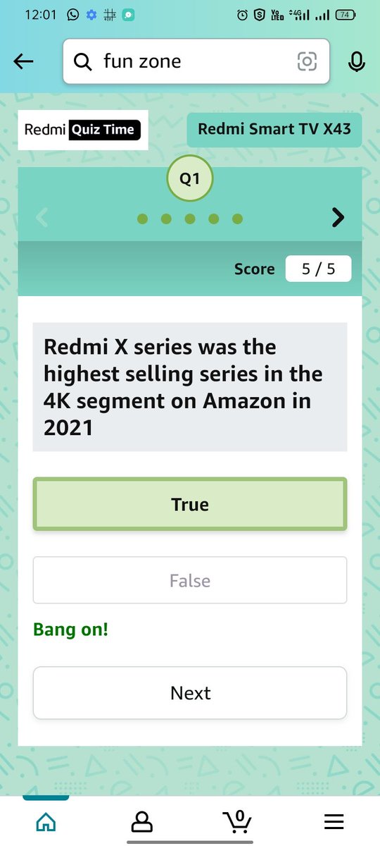 RaamkeyM's tweet photo. Hi.and thank @amazonIN @xiaomiIndia @RedmiIndia ##RedmitvX43 https://t.co/puAekEH1gI