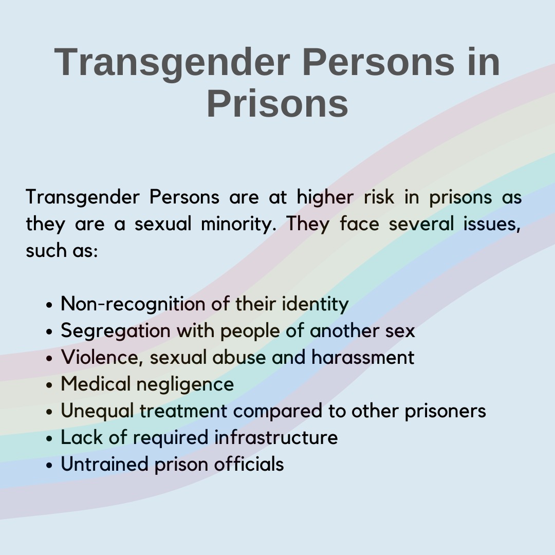 PSC_TYCIA's tweet photo. The Transgender Persons (Protection of Rights) Act, 2019 is an act of the Parliament of India with the objective to provide for protection of rights of transgender people, their welfare, and other related matters.

#prisonreform #india #transgender #support #tyciafoundation https://t.co/eTPEeyjP3U