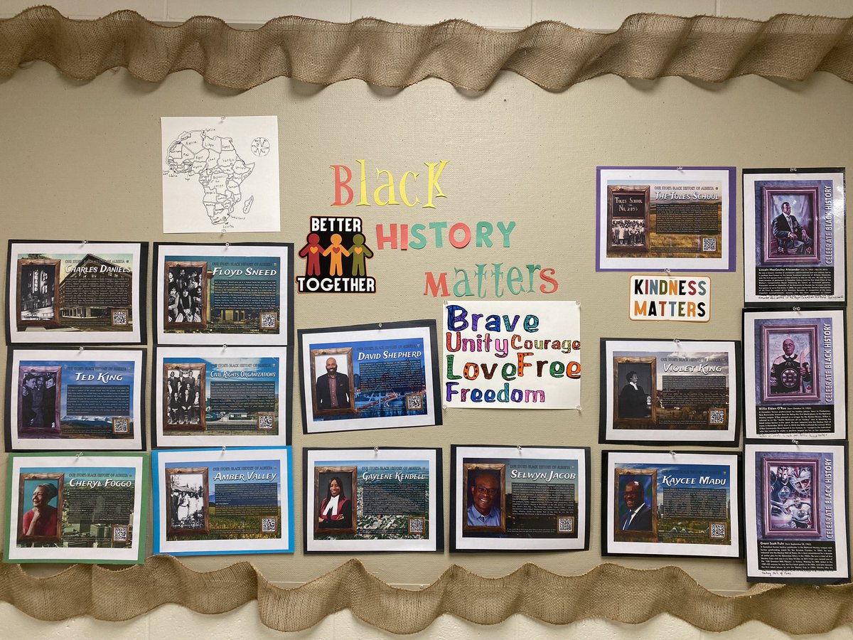 Throughout the month of February, students at Father Leo Green are learning about, proudly recognizing, and celebrating Black History Month. “February and Forever” #ECSDfaithinspires