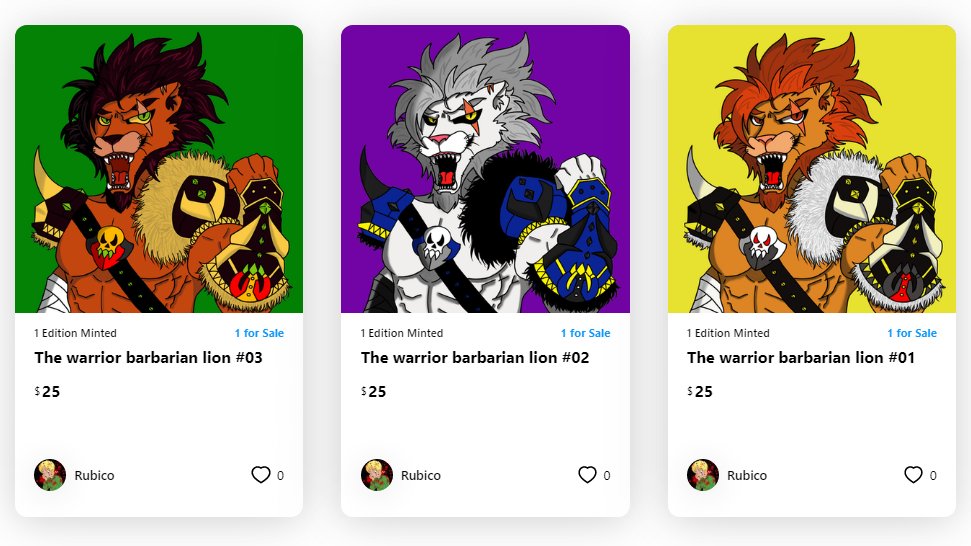 🔥🔥My new collection now on sale 🔥🔥

You can check them 👇👇
crypto.com/nft/collection…

These lions are waiting for you to release them🥺🥺
Come be a part of our battlefield🦁⚔🦁
 #crofam #cro #cronos #fftb #nft #NFTCommmunity #LoadedLion #nftcollectorclub #NFTcollectables