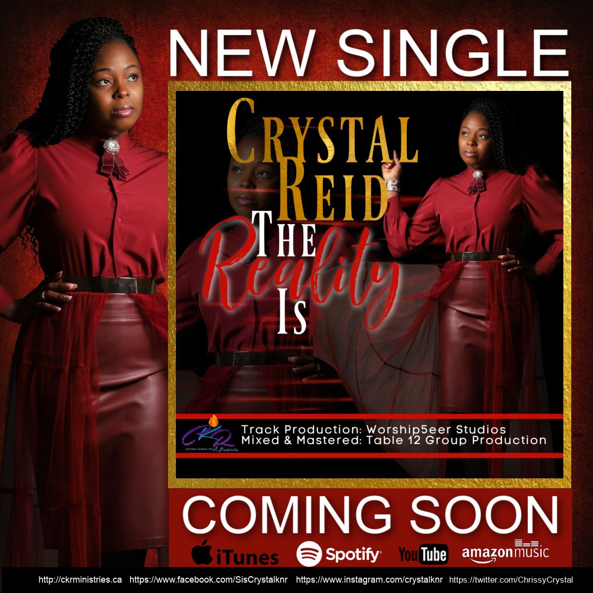 The blessings of the Lord are sure! Just remain focus! #therealityis #NewMusicAlert #comingsoon