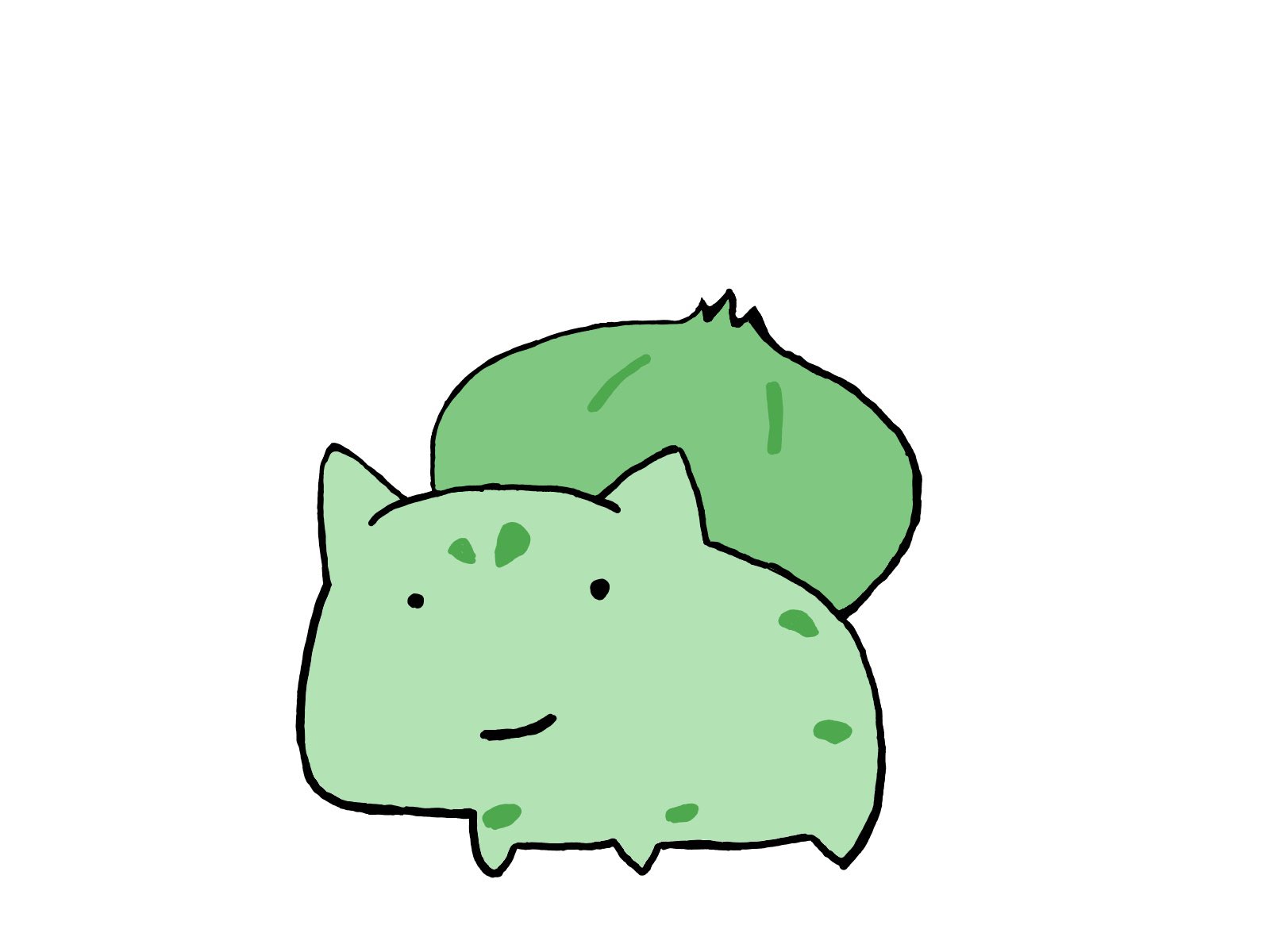 あっくん 今日の練習 フシギダネ ポケモン簡単イラスト イラスト練習 T Co Ztbvqugfvs Twitter
