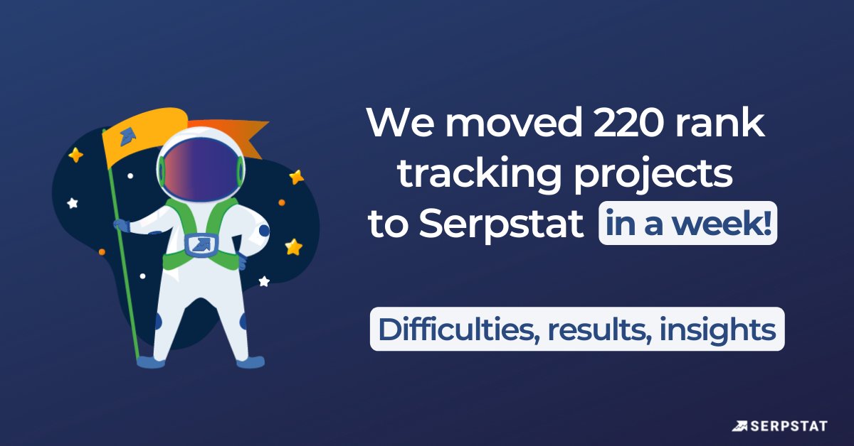 Rapid Fire or how to fit months worth of work into one week - bit.ly/3rkgYgu 🚀

Just so you understand, "challenge" doesn't even begin to describe it.

We open up over the mistakes before the transfer, issues during that, and more importantly, valuable insights we got👆