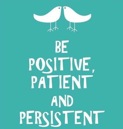 TechXerox's tweet photo. Wednesday Wisdom, Be Positive, Patient and Persistant. #TechXerox #KeepingYouPrinting https://t.co/ZHbF8BQb4t