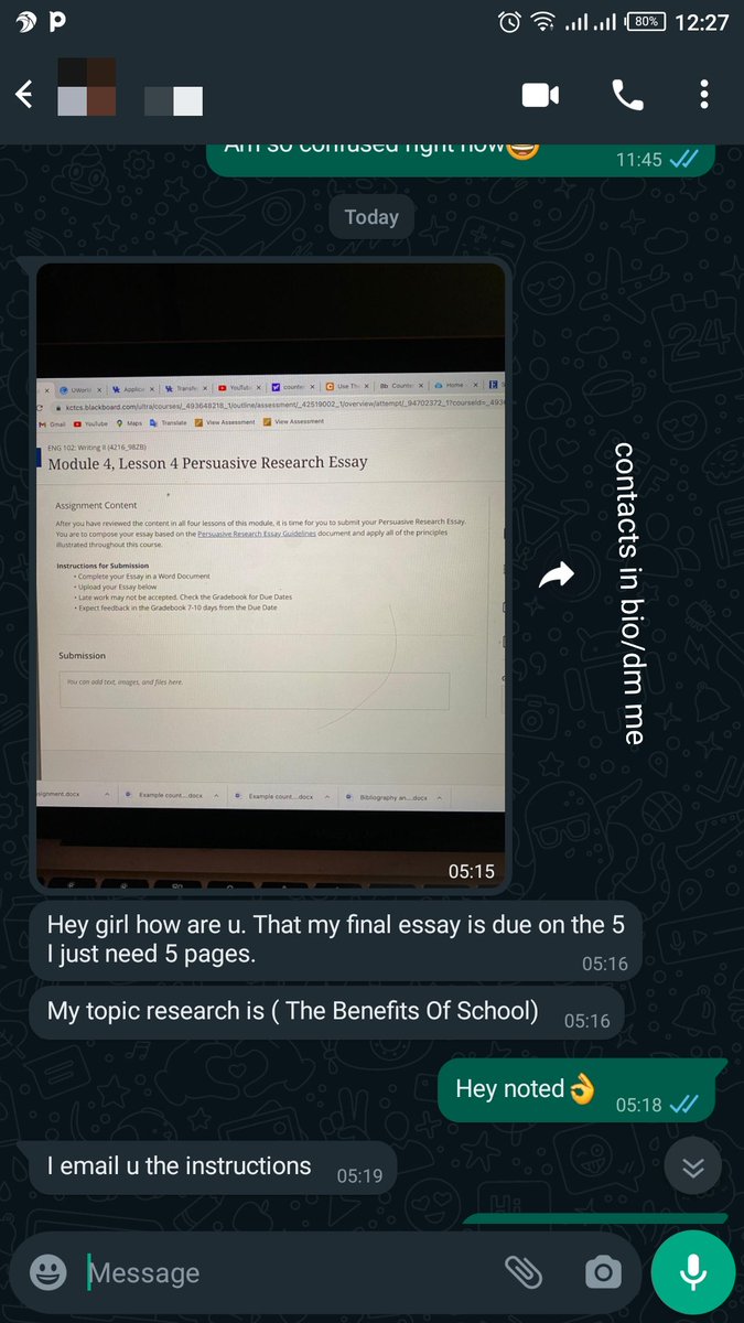 AssignmentsDue's tweet image. Do you need help in:
Due assignments 
Data Analysis
History
English 
excel
PowerPoint
Assignments
Biology
Nursing 
Essay due
Essay pay
Thesis
Pay someone
Case study
Spring classes
Homework
Online classes
Fallsemester
Dm @AssignmentsDue
Zukerberg